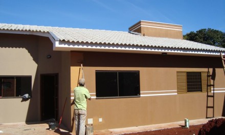 Obra Residencial no bairro Centro em Dourados, MS.